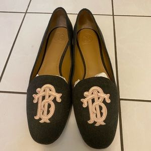 Tory Burch Smoking Slippers